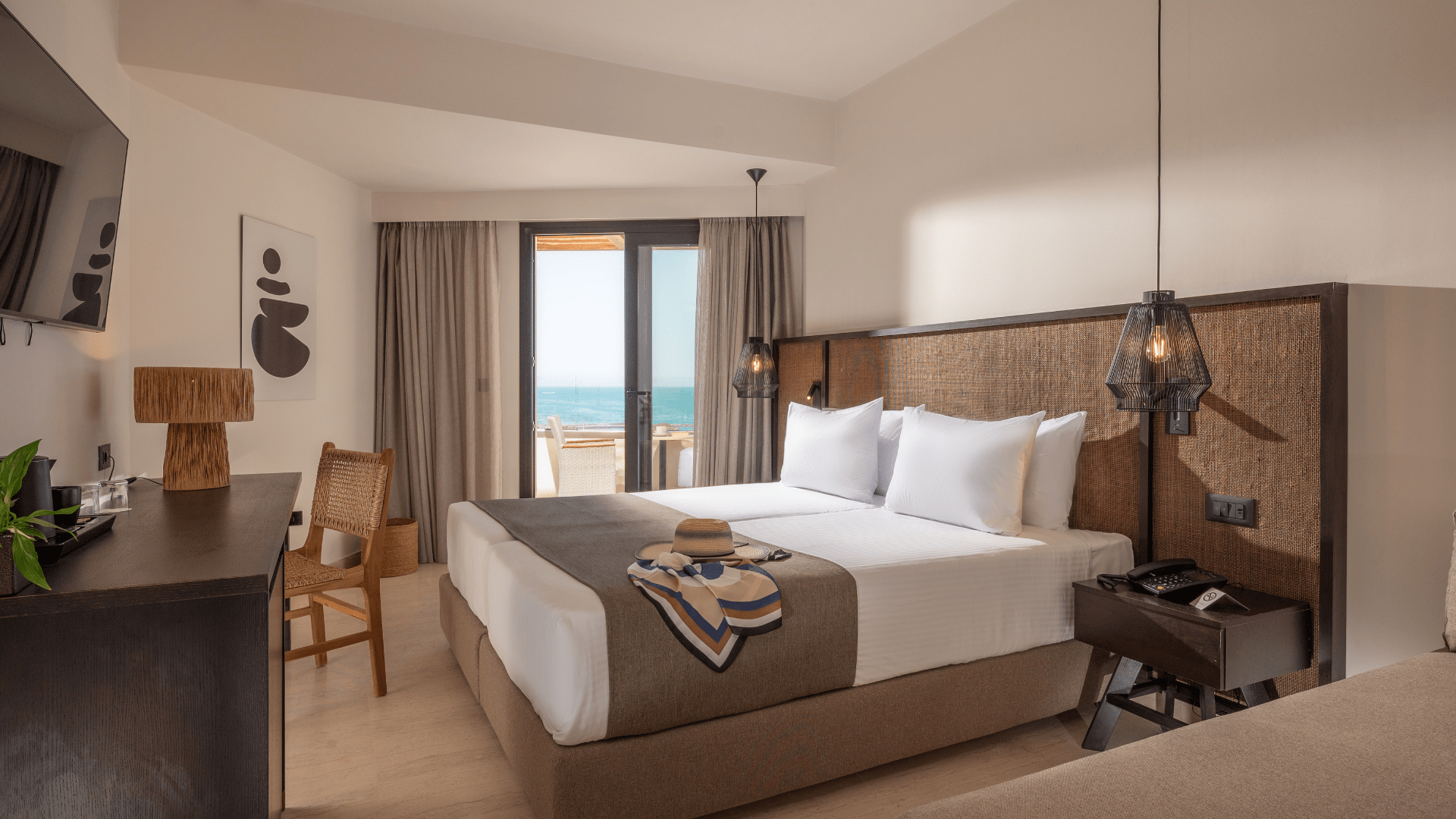 Double Room with sea or inland view